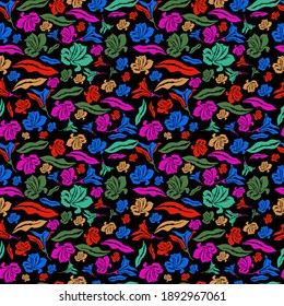 Elegant seamless pattern with calla lily flowers, design elements. Floral  pattern for invitations, cards, print, gift wrap, manufacturing, textile, fabric, wallpapers