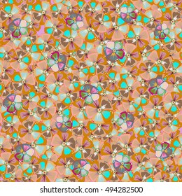 Elegant seamless pattern with decorative flowers background, design elements. Vector floral pattern for wedding invitations, greeting cards, scrapbooking, print, gift, manufacturing fabric and textile