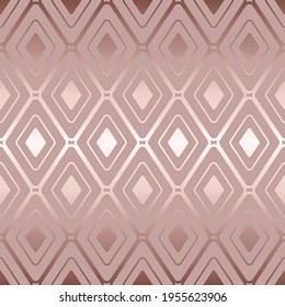 Elegant seamless pattern. Delicate geometric background. Abstract texture. Repeated geometric patern for design prints. Repeating pattern. Modern abstract wallpaper, gift wrapper. Effect foil. Vector