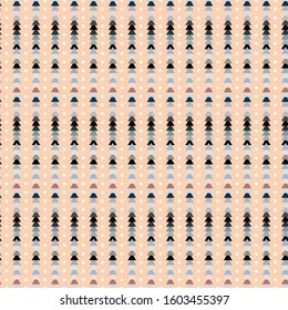 Elegant seamless pattern design. Bright color series scandinavian illustration. Can use for print, template, fabric, presentation, textile, banner, poster, wallpaper