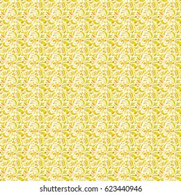 Elegant seamless pattern with doodle and Mandala elements. Nice hand-drawn seamless vector illustration.