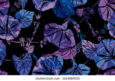 Elegant seamless pattern with flowers, design elements. Floral  pattern for invitations, cards, print, gift wrap, manufacturing, textile, fabric, wallpapers