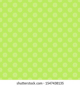 Elegant seamless pattern with flowers or snowflakes for fabric, wallpaper or wrapping paper