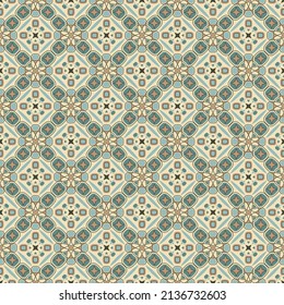 Elegant seamless pattern in gentle colors. Vector illustration for print, fabric, cover, packaging, interior decor, blog decoration and other your projects.