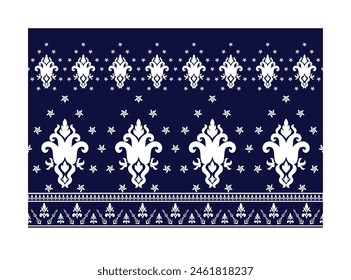 Elegant seamless pattern, geometric ethnic element design for fabric, wrapping, textile, rug and background.