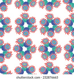 Elegant seamless pattern with hand drawn decorative colorful sea corals on white background. Abstract pattern for invitations, greeting cards, scrapbooking, print, gift wrap, manufacturing. 