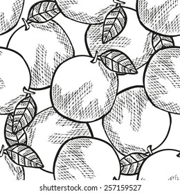 Elegant seamless pattern with hand drawn decorative grapefruits, design elements. Can be used for invitations, greeting cards, scrapbooking, print, gift wrap, manufacturing. Food background