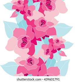 Elegant seamless pattern with hand drawn decorative gerbera flowers, design elements. Floral pattern for wedding invitations, greeting cards, scrapbooking, print, gift wrap, manufacturing.