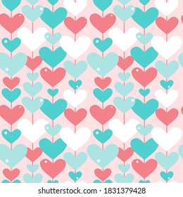 Elegante patrón impecable con corazones, elementos de diseño. Patrón de amor para invitaciones, tarjetas, papel, envoltura de regalo, manufactura, textiles, tela, papel pintado