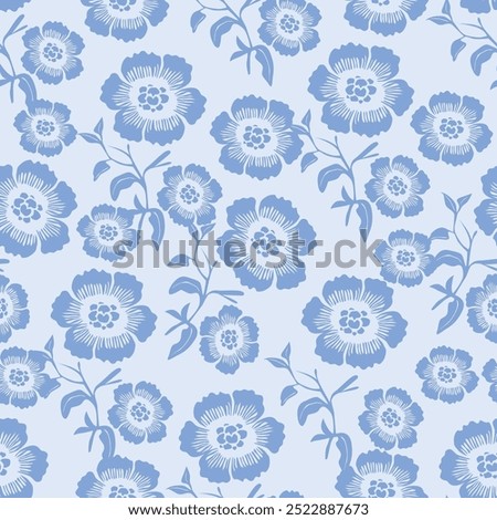 Elegant seamless pattern with lily flowers, design elements. Floral pattern for invitations, cards, print, gift wrap, manufacturing, textile, fabric, wallpapers