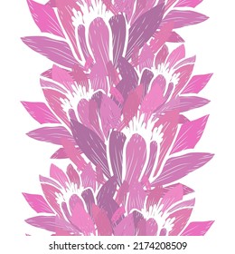 Elegant seamless pattern with lotus flowers, design elements. Floral  pattern for invitations, cards, print, gift wrap, manufacturing, textile, fabric, wallpapers