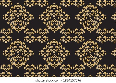 Elegant seamless pattern minimal background.