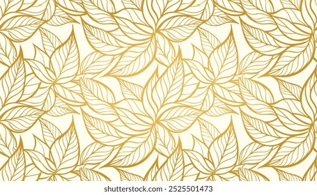 Elegante patrón sin fisuras en estilo moderno. Abstractas lindo fondo minimalista. Textura geométrica de plantas y pétalos Ilustración vectorial.