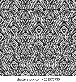 Elegant seamless pattern with oil painted decorations, design elements. Can be used for wedding invitations, greeting cards, scrapbooking, print, gift wrap, manufacturing