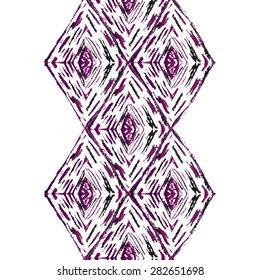 Elegant seamless pattern with oil painted decorations, design elements. Can be used for wedding invitations, greeting cards, scrapbooking, print, gift wrap, manufacturing