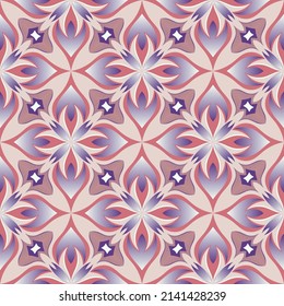 Elegant seamless pattern. Overlapping art forms, stripes, polygons, segments are grouped and arranged in a certain order. Vector. 