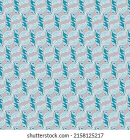 Elegant seamless pattern. Overlapping art forms, stripes, polygons, segments are grouped and arranged in a certain order. Vector. 
