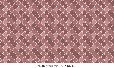 Elegante patrón sin fisuras de escalas superpuestas en tonos rosas apagados.  Perfecto para fondos, texturas o Elementos de diseño.  Evoca sentimientos de sofisticación y lujo sutil.