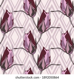 Elegante y sin fisuras con flores de rosa, elementos de diseño. Patrón floral para invitaciones, tarjetas, impresiones, envolturas de regalo, manufactura, textiles, tejidos, papeles pintados