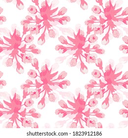 Elegante y sin fisuras con flores de sakura, elementos de diseño. Patrón floral para invitaciones, tarjetas, impresiones, envolturas de regalo, manufactura, textiles, tejidos, papeles pintados