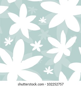 elegant seamless pattern in soft blue white colors for your design