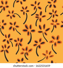 Elegant seamless pattern with spring flowers for paper, cover, fabric, interior decor and other users.