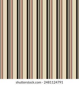 Elegant seamless pattern with stripes, lines. Beige, brown colour. Vector