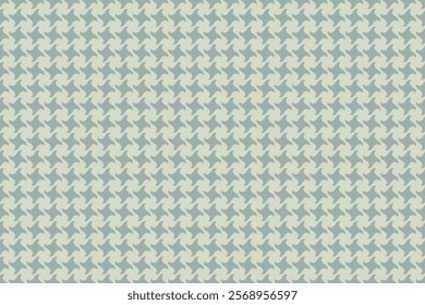 Elegant seamless pattern with a subtle wave design in muted teal and beige.