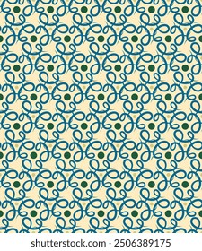 Elegant seamless pattern. Vector illustration for print, fabric, cover, packaging, interior decor, blog decoration and other your projects.
