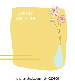 elegant seamless pattern with vintage flowers, vector