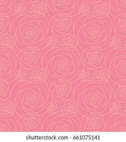 Elegant Seamless Pattern for your greeting cards, posters or covers. Suits for everything where clean decorative background needed. Vector graphic elements.