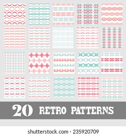 Elegant seamless patterns abstract decorations, design elements. Can be used for invitations, greeting cards, scrapbooking, print, gift wrap, manufacturing