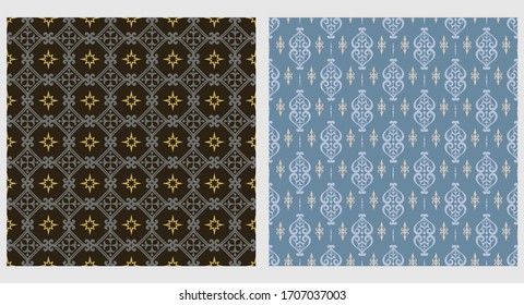 Elegante, nahtlose Muster. Hintergrundbilder im Retro-Stil. Vorlagen - Hintergrundbilder für Ihre Design-Ideen.