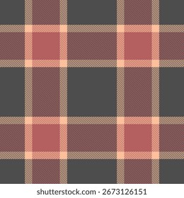 Elegant seamless plaid pattern in muted tones. Ideal for backgrounds, textiles, crafts, or design projects needing a classic and cozy texture. Versatile  trendy.