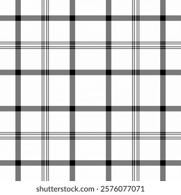 Elegant seamless tartan design, perfect for upscale clothing, luxurious accessories, and sophisticated home decor. A classic plaid pattern.