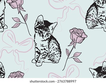 Elegant seamless vector pattern