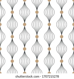 Elegant seamless wallpaper pattern background collection. luxury Vector illustration. White and gold colour design.