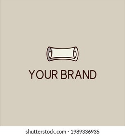 elegant secret document logo design 