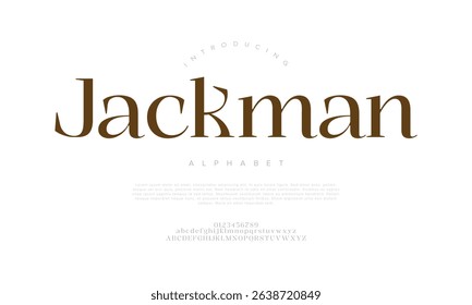 Elegant serif font with modern contrast, perfect for branding and editorial layouts