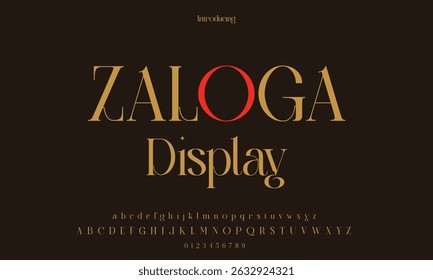Elegant serif font for stylish branding