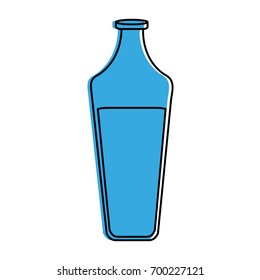 elegant shape bottle icon image 
