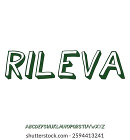 Elegant sharp serif alphabet display font vector with swoosh alternate. Unique font
