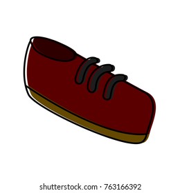 Elegant shoe isolated