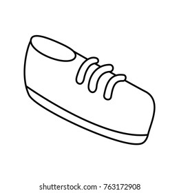 Elegant shoe isolated