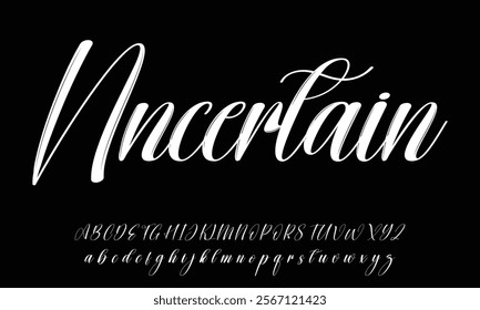  Elegant Signature Font. Best Alphabet Beautiful Calligraphy Signature Font lettering