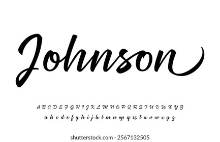  Elegant Signature Font. Best Alphabet Beautiful Calligraphy Signature Font lettering