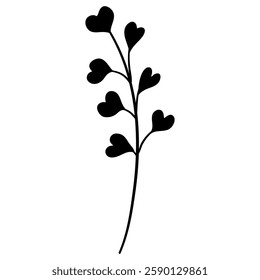 Elegant silhouettes of leaves, grass, branches create stunning visual effects for art projects.