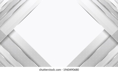 Elegant silver background with shiny lines