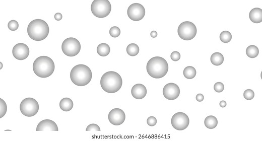 Elegant Silver Glitter Lights on a Transparent Layer with a Vivid Glow – Vector Art for Premium Use. Vector Background with Floating Silver Sparkles and Shimmer Lights on a Clear Transparent Surface