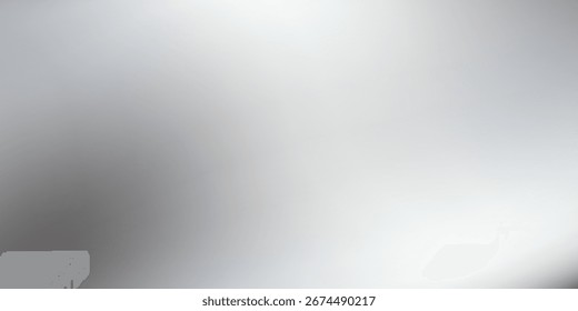 Eleganter silberner abstrakter Hintergrund mit glatten Kurven. Anzug für Banner, Web, Broschüre, Poster und Präsentation